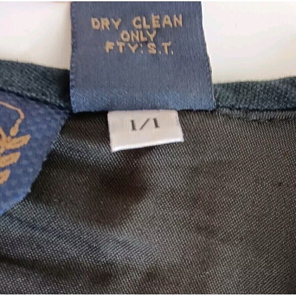 VTG LIFE STYLE Women's Black/Multicolor Button-Up Jacket Size S 1990s - Picture 5 of 9